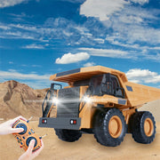 Véhicule d'ingénierie télécommandé 2.4G RC Excavator Bulldozer Dumper Truck Jouets pour enfants