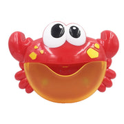 Machine à bulles automatique Crabs Grenouille Musique Jouet de bain pour enfants