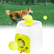 Lanceur automatique de balles de tennis Jouets d'entraînement pour chiens et animaux de compagnie
