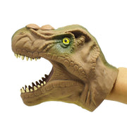 Gants en silicone pour marionnettes de dinosaures Jouet Vipère Serpent Dinosaure