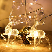 6 mètres de guirlandes lumineuses 40 LED pour renne de Noël