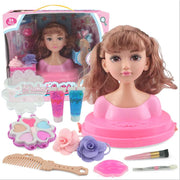Ensemble de jouets de maquillage pour poupées Barbie de simulation pour enfants