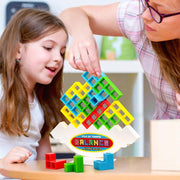 3D Tetris Balance empilant des blocs élevés Jeu Jouets éducatifs