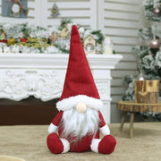Poupée gnome en peluche Santa Halloween Décoration de Noël pour la maison