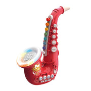 Saxophone électrique simulé pour enfants Instruments de musique à vent Jouets éducatifs