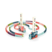 Jouets éducatifs pour enfants Dominoes Fun Building Blocks Electric Train Toy