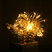 4Pcs LED Light String Holiday Cake Bouquet Gift Box Decoration