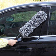 Plumeau télescopique en microfibres pour voiture Balai à cire Outil de nettoyage extensible pour véhicules