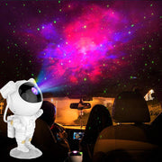 Lampe de Projection Ciel Etoilé Astronaute Créative Lampe de Chevet Chambre à coucher