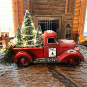 Noël Camion rouge Arbre de Noël Lumières à Led clignotantes Ornements de Noël