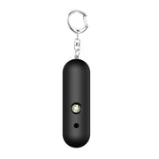 Porte-clés alarme personnelle ABS lampe de poche LED 130db sifflet sirène de sécurité