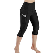 Pantalon de yoga taille haute avec poches pour femmes avec contrôle du ventre