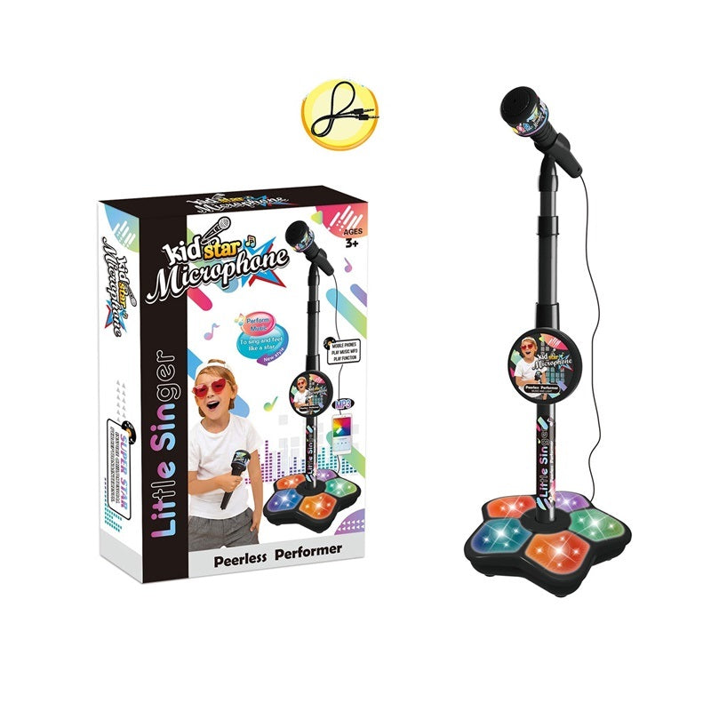 Microphone pour enfants avec support Amplificateur de musique Jouet à –  ArmadaDeals-FR