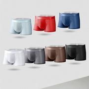 Mens Ice Silk Cool Fitted 3-Pack Breathable Mesh Boxer Briefs