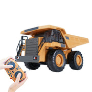 Véhicule d'ingénierie télécommandé 2.4G RC Excavator Bulldozer Dumper Truck Jouets pour enfants