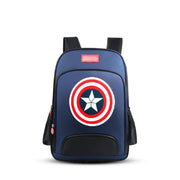 Sac d'école élémentaire Captain America Sac à dos pour enfants Sac à dos pour garçons