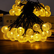 12 Mètres 100 Lumières Ampoules Solaires Waterproof String Lights