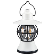 Retro Lanterne de Camping Portable Multi-fonction Imperméable Lampe d'Eclairage Extérieur