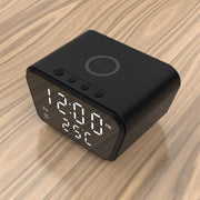 Chargeur sans fil Bluetooth Speaker LED Smart Digital Clock