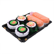 Boîte de chaussettes pour sushi en coton 3/4/5 paires pour hommes et femmes
