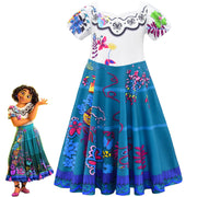 Robe de Princesse Cosplay pour Filles Costume Fête Anniversaire Vêtements
