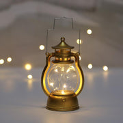 Petite lampe à huile électronique rétro de Noël Cadeau créatif Décoration